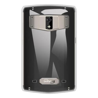 Shantime Funda para Unihertz Titan, cubierta trasera de TPU suave, a prueba de golpes, de silicona, antihuellas, funda protectora de cuerpo completo para Unihertz Titan (4,6 pulgadas) (transparente)