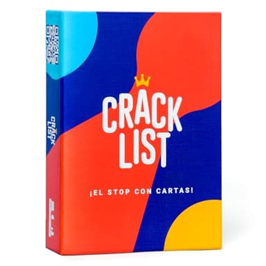 Crack List I Juego de Mesa Familiar I Juego de Cartas I De 2 a 8 Jugadores I para niños Mayores de 10 años y Adultos I Duración Media: 30 min I Juego con Amigos y Familia I Español