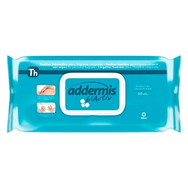 Toallas húmedas ADDERMIS Biactiv Addermis, 60 unidades