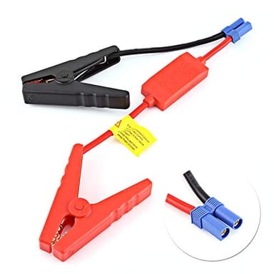 Cables de puente de refuerzo, cable de refuerzo para la conexión de la batería del automóvil El puente de arranque con puente evita la carga inversa, para arrancadores de emergencia de automóvil Cable