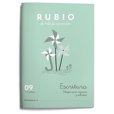 Cuaderno rubio caligrafia nº 09