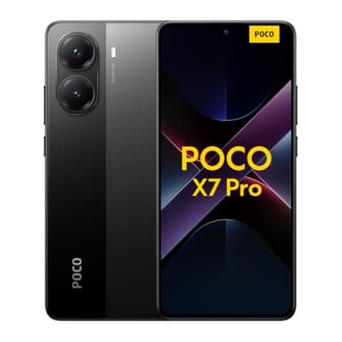 Xiaomi POCO X7 Pro - Smartphone de 8+256GB, Pantalla CrystalRes 1.5K 120Hz AMOLED, MediaTek Dimensity 8400-Ultra, Cámara de 50 MP, 90W HyperCharge, Cargador no Incluido, Negro (Versión ES)