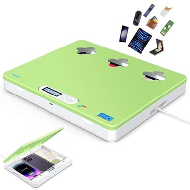 Dayear Caja de Bloqueo para Teléfono/Pad con Temporizador, Caja de Casillero para Android Phone/iPhone/iPad, Cárcel Telefónica Timed Lock Box para Que los Niños y Adultos se Concentren Más(Verde)