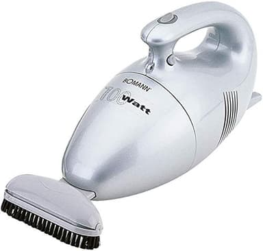 Bomann CB 947 Aspiradora de Mano, Tamaño Compacto, 700 W, 0.3 litros, 81 Decibelios, Plástico, Plata
