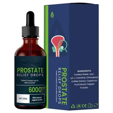 SEVSO Gotas para el Tratamiento de la próstata Femipure,Gotas para la Terapia de la próstata,Gotas para el Alivio de la próstata,Gotas de Hierbas Naturales para la próstata (1pcs)