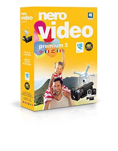 Nero Video Premium 3 - Software De Edición De Vídeo | 1 PC | Windows 11 / 10 / 8 / 7
