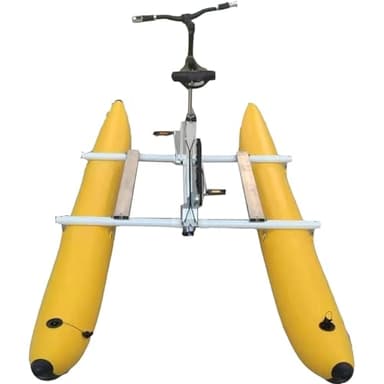 MBCEYLSTUB Bicicleta Acuática, Tabla De Remo, Bicicleta Acuática, Bote De Pedales del Lago, Bicicleta De Bote De Pesca, Kayak Inflable, Kayak Turístico A Pedales, Bote Banana