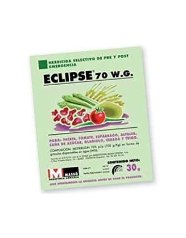 MASSO Herbicida selectivo Eclipse 70 WG para Patata, Trigo, Alfalfa, Cebada,Tomate y Otros