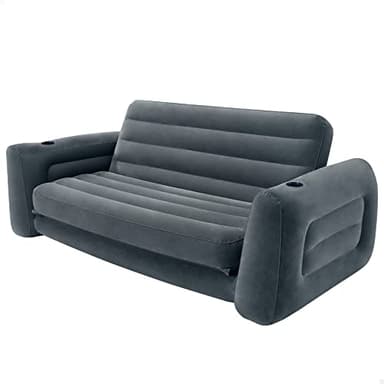 Intex Sillón Cama Hinchable 2 en 1, Sofa Cama Inflable y Plegable (66552)