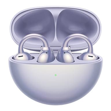 HUAWEI FreeClip,Auriculares Bluetooth,Clip Innovador,Open-Ear,Gran Duración de Batería,Cancelación de Ruido en Llamadas por IA,Resistencia IP54 al Polvo y a Salpicaduras de Agua, Morado