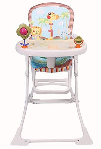Star Ibaby - Trona de bebés con juguetes Pretty - Doble bandeja, reposapies regulable.