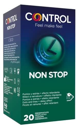 CONTROL Preservativos, Natural, 20 Unidad (Paquete de 1)
