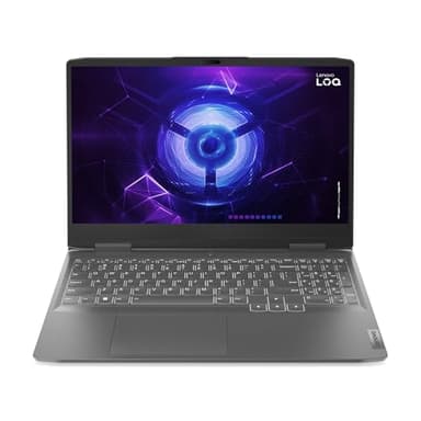 Lenovo LOQ Gen 8 - Ordenador Portátil Gaming 15.6" FHD (Intel Core i7-13620H, 16 GB RAM, 512 GB SSD, NVIDIA GeForce RTX 4060 8 GB, 144Hz, Wi-Fi 6, Sin Sistema Operativo) Gris - Teclado QWERTY Español