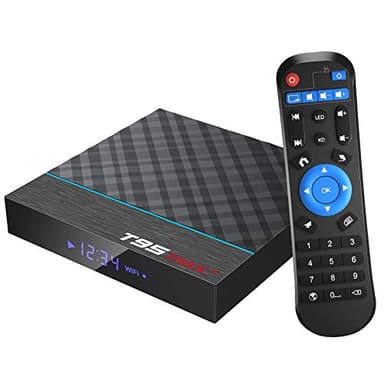 TUREWELL Android TV Box, Android 9.0 TV Box Amlogic S905X3 Quad-Core Cortex-A55 4GB RAM 32GB ROM Android Box with 8K BT4.0 2.4G/5.0GHz Dual-Band WiFi
