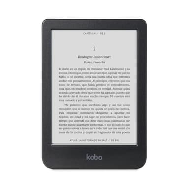 Kobo Clara B&W Libro Electrónico Multimedia 6" 16GB Negro
