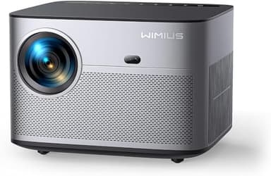 Proyector 4K WiFi Bluetooth,【Auto Focus/Keystone】 26000 Lúmenes Proyector WiFi Full HD 1080P 4K Soporte WiMiUS Proyector WiFi-6 Cine En Casa 300'' Proyector Zoom 50% para Phone/TV Stick/PS5 HDMI USB