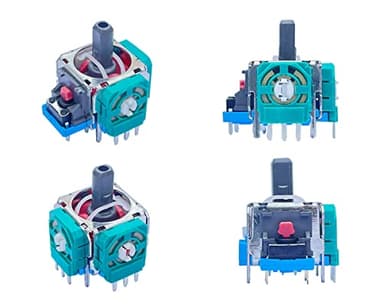 ElecGear 4X Joystick Analógico de Repuesto (EL1 ALPS 10K) para PS4 Mando, Módulo Reemplazo de Sensor de Controlador de Palanca Analógica Compatible con DualShock 4 de Playstation 4, Slim and Pro