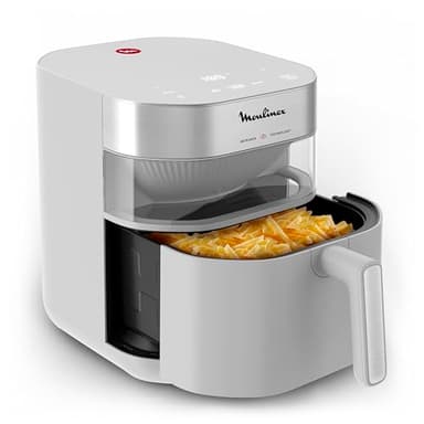 Easy Fry Infrared Freidora de Aire 7.5L, Doble Calentador, Tecnología Infrarrojos, Resultados Crujientes, Gran Capacidad, Modelo EZ831GF0