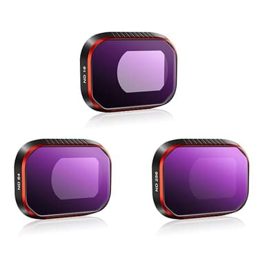 STARTRC Mini 4 Pro Filtros, Conjunto de filtros ND Multicapa para dji Mini 4 Pro Drone Accesorios - 3 Pack ND16 ND64 ND256 Filtros(versión de Aluminio)
