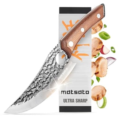 Matsato Cuchillos de Cocinero Profesional, 27.8cm, Acero Inoxidable, para Fruta, Verduras y Carne. Cuchillo Japonés de Chef