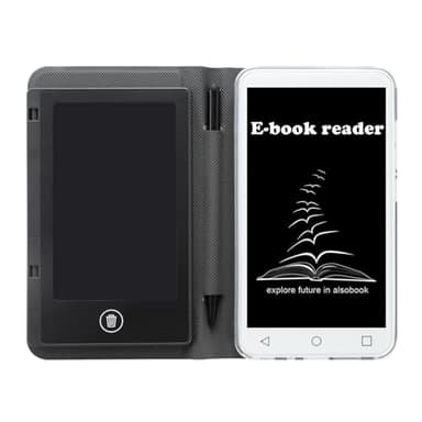 Lector de Libros Electrónicos de 2+16 GB, Lector de Libros con Pantalla Táctil LCD de 5 Pulgadas, para Android 5.1, Lector de Libros Eléctrico Portátil