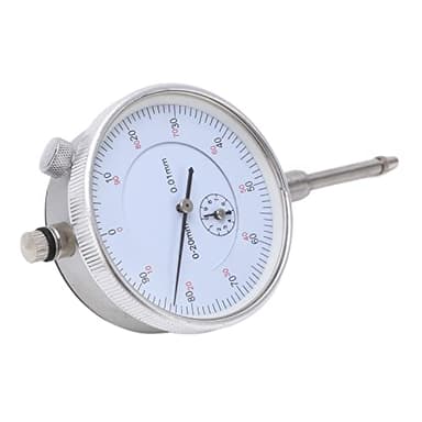 Reloj Comparador Mecánico Núcleo Interior Resistente a Impactos Reloj Comparador de Alta Precisión con Excelente Resistencia a la Abrasión (0-20 mm)
