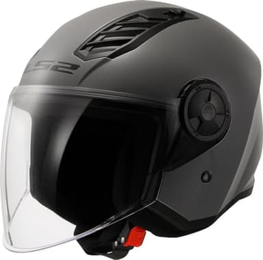 LS2, Casco Moto Jet AIRFLOW II nardo grey, XL