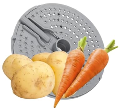 Pelador de patatas con rallador de plástico, accesorio para Thermomix TM6, TM5, TM31