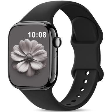 Higgs Correa Compatible con Correas Apple Watch 38mm 40mm 41mm 42mm 44mm 45mm 46mm 49mm, Pulsera Suave Silicona Deportiva para Apple Watch Se Ultra iWatch Series 10 9 8 7 6 5 4 3 2 1 Mujer Hombre