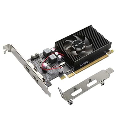 QTHREE Radeon HD 6570 1GB DDR3 2X HDMI Tarjeta Grafica, Low Profile, PCI-Express 2.0 x16, Computer GPU, Graphics Card for PC