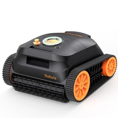 CoasTeering Nebula Robot de Piscina Piso y Pared, 180 Minutos de duración de la batería, Aspirador de Piscina Inalámbrico con Escalada de Pared, Navegación Inteligente, 4 Modos, Limpiador de Piscinas