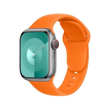 DONEGANI SBC1 Correa Deportiva para Apple Watch Ultra 2 49mm, Series 10 46mm, 9 8 7 45mm 41mm, SE 6 5 4 44mm 40mm, 3 2 1 42mm 38mm Pulsera Strap Naranja