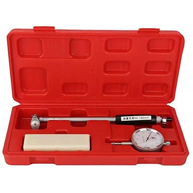 Walfront 50-160 mm Indicador de Diámetro, Reloj comparador cilindro motor 0.01 mm Graduación Reloj comparador