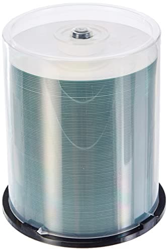 MediaRange Cake Box Caja de Discos CDR80 700MB 52x (100) CB, Blanco