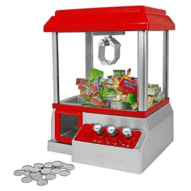 mikamax - Candy Grabber - Candy Machine - Rojo - Máquina tragamonedas de Agarre