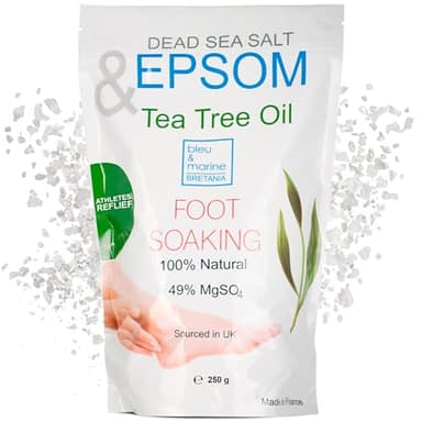 Sales de Epsom & Aceites Esenciales: Fuente de Magnesio Baño Relajante y Calmante. Defensa Natural y Protección Efectiva. Cuidado Activo de la Piel para Condiciones Óptimas - 250 g