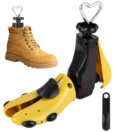 Zhufas Hormas para Zapatos, Plástico Ensanchador de Zapatos Con Calzador, Dilatador Unisex, Justable Longitud y Anchura Horma Ensanchar Zapatos, Ideales para Deportivas, Zapatos Planos.(35-42)