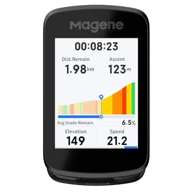 Magene C606 Pantalla táctil GPS Bicicleta Ordenador navegación WiFi Bluetooth Transferencia de Datos Entrenamiento Interior Pantalla Personalizable 2,8'
