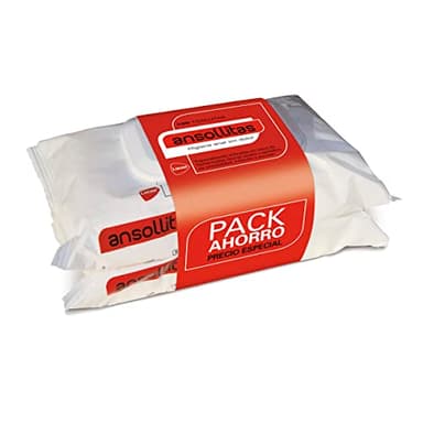 Lacer Ansollitas Toallitas Húmedas para Zona de Hemorroides con Áloe Vera, 2 x 50 unidades