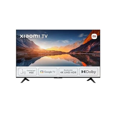 Xiaomi TV A 2025 65" - Smart TV 4K HDR, Google TV, Control por Voz, Dolby, Negro