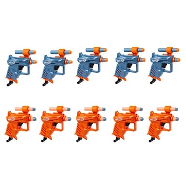 Nerf groupe, Pack de Grupo Ace SD-1, 10 Blasters y 20 Dardos Elite Oficiales, Visor, Exclusivo de Amazon, Multicolor, 10.8 x 42.3 x 17.1 cm (Hasbro 5010994101695)
