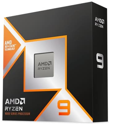 AMD Ryzen 9 9950X3D Procesador con tecnología 3D V-Cache, 16 núcleos/32 subprocesos, caché de 144 MB, TDP de 170 W, zócalo AM5, frecuencia de Impulso de hasta 5,7 GHz, DDR5 y PCIe 5.0