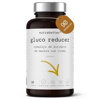 Extracto de morera REDUCOSE® patentado 750 mg + cromo | 90 cápsulas veganas | Reduce Glucosa en sangre, Triglicéridos, Colesterol LDL, Peso y Grasa corporal | Resultados avalados por ESTUDIOS CLÍNICOS