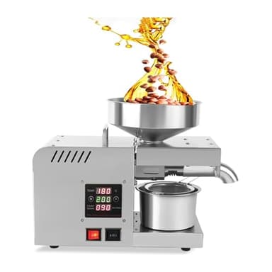 SaCLi Molino aceitunasLa Prensa de Aceite de Acero Inoxidable Totalmente automática prensada en frío y en Caliente es Adecuada para nueces y Otros Cultivos oleaginosos.