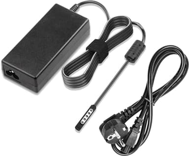 ARyee 12V 3,58A Adaptador de Fuente de alimentación Cargador de Tableta para Microsoft Surface Pro 1 Pro 2 y RT Adaptador de alimentación Cable