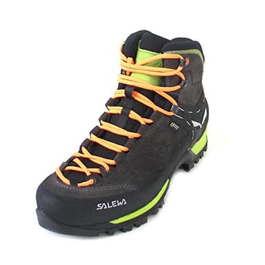 SALEWA MS MTN Trainer Mid GTX, Botas Hombre, Black Sulphur Spring, 44 EU