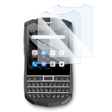 KARYLAX - Protector de pantalla de cristal flexible, dureza 9H, antiarañazos, protector compatible con Unihertz Titan Pocket (pack x2)