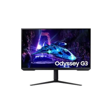 SAMSUNG LS32DG300EUXEN - Monitor Gaming Odyssey G3 de 32" Full HD (1920 x 1080, 16:9, 180Hz, 1ms, Panel IPS, AMD FreeSync, Modo Eye Saver, Flicker Free), Negro, Versión 2024