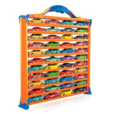 Cefa Toys - MALETIN PORTACOCHES Hot Wheels 3 EN 1 (04621).Capacidad para 44 Coches.