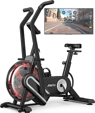 JOROTO XR5 Bicicleta Estática Acuática, Bicicleta Estática Doméstica Profesional Compatible con Aplicación Bluetooth, Capacidad de Peso 150 KG